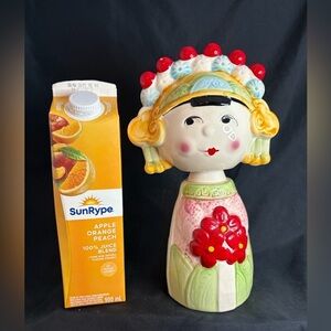 Asian bobble head piggy bank